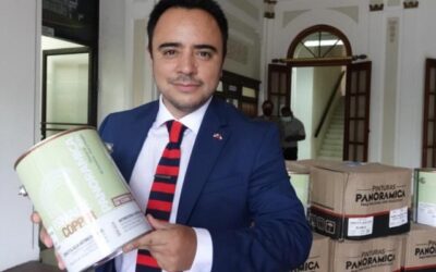 ProChile destaca a empresa de La Araucanía que realiza donación de pintura con nanopartículas de cobre en Panamá